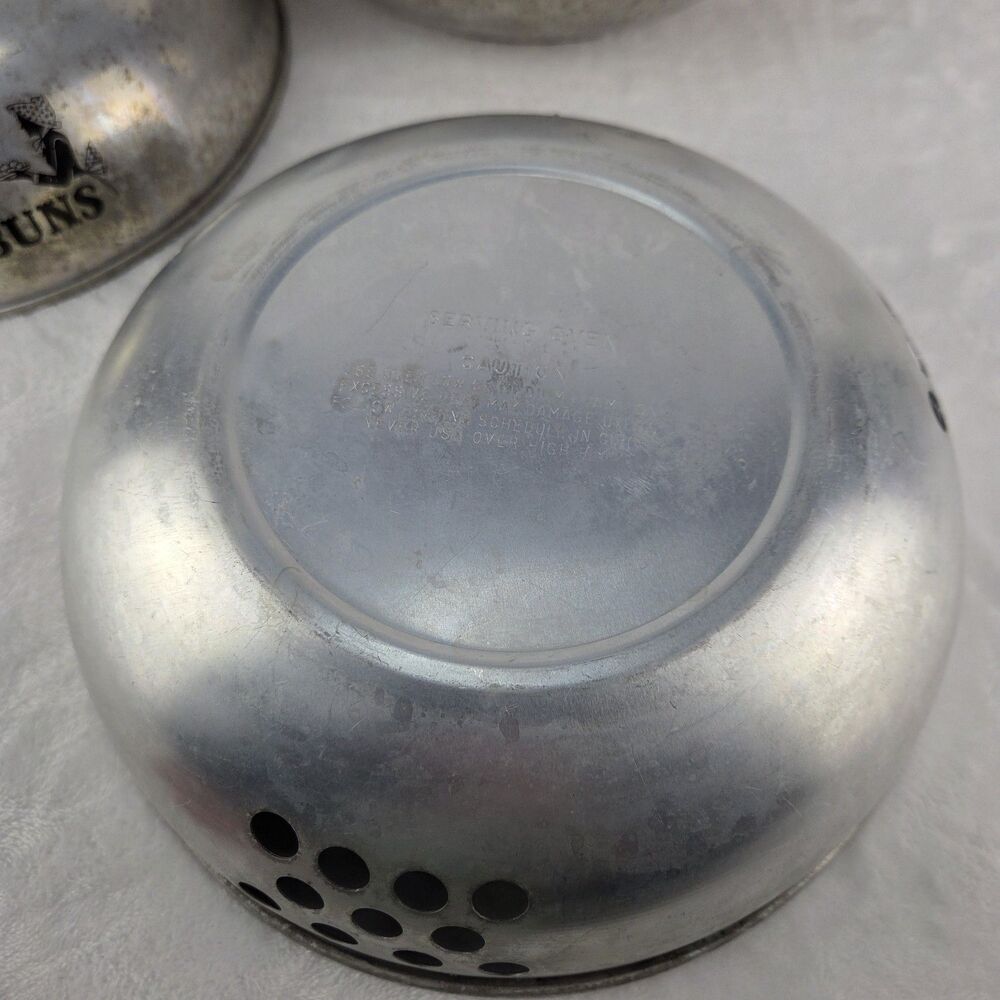 Vintage West Bend Bun Warmer Serving Oven MCM Aluminum Bread Warmer - Picture 10 of 14
